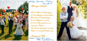 Feedback Angela & Willi